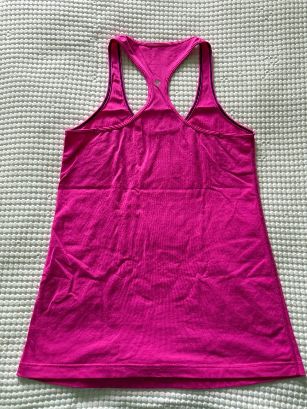 Cool Racerback tank - Raspberry Glo Light/Black Swan - Picture 3 of 4